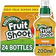 Robinsons Fruit Shoot Orange 24 x 200ml PET bottles
