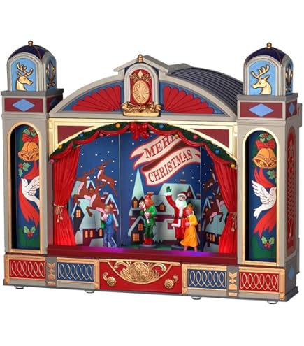 Villaggio Di Babbo Natale Lemax Carnival-Sights Sounds: Santa