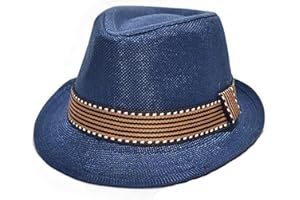 Bodhi2000 Kids Boy Girl Fedora Trilby Hat Photography Cool Jazz Cap