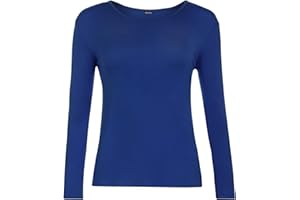 WearAll Ladies Long Sleeve T-Shirt Top Womens Size 8-14