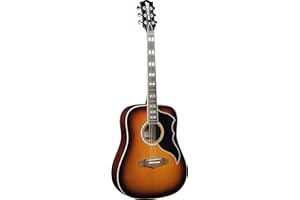 EKO GUITARS – Ranger VI VR, Akustikgitarre, Serie ''Vintage Reissue“, Decke aus Fichte, Zargen und Boden aus Mahagoni, Hals aus Mahagoni, Griffbrett aus südamerikanischem Roupanà, Farbe Honey Burst