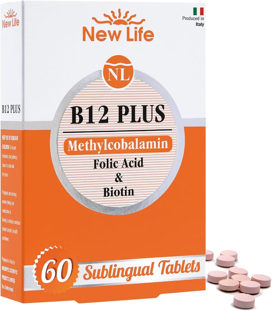 NewLife B12 PLUS Methylcobalamin Folik Asit Biotin