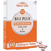 NewLife B12 PLUS Methylcobalamin Folic Acid Biotin