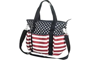 HKM 572187 Sac de toilettage Stars and Stripes, M