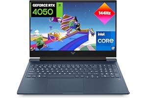HP VICTUS 16-r0004ns - Ordenador portátil Gaming de 16.1" Full HD (Intel Core i7-13700H, 16GB RAM, 512GB SSD, NVIDIA GeForce RTX 4050, Sin Sistema Operativo) Azu;- Teclado QWERTY Español