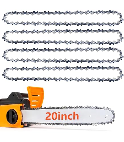 3 x catena per sega 50 cm / 1,5 mm / 0,325 / 76 TG per motosega Timberpro KE