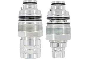 SINOCMP 6679837 6680018 - Kit de conexión de cara plana hidráulica macho y hembra para Bobcat T140 T190 T250 T450 753 763 773 A220 A300 A770 S130 S150 EE ct