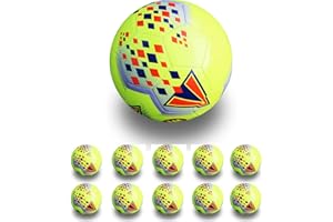 PROSTYLE SPORTS Footballs | Size 5 | Classic Football |Training & Match Footballs (Yellow)