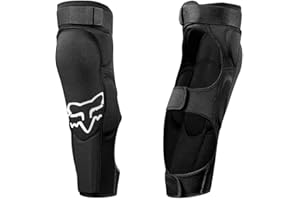 FOX HEAD Fox Launch D3O Knee/Shin Guard - Black, Small/Pair Set Leg Guard Pad Tough Padding Safety Safe Protective Protector Protect Body Man Male Unisex Bicycle Cycling Cycle Biking Bike MTB Downhill Ride