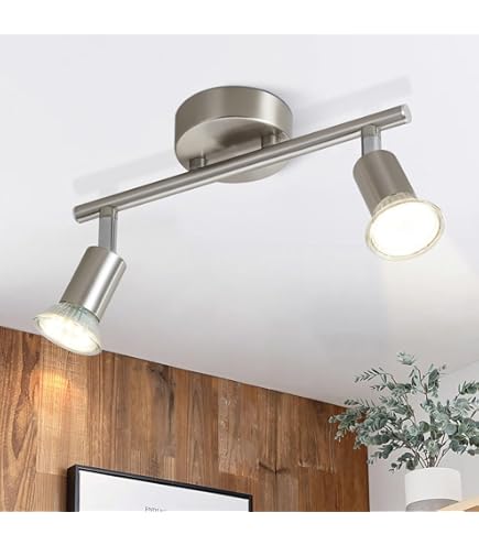 Miratic Wand- en Plafondarmatuur GU10 Ceiling Light 12W IP20 Formele Toon Plafondlicht Plafondlamp voor Woonkamer Slaapkamer Keuken en Meer (Inbouw - Wit