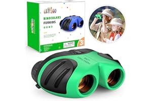 EUTOYZ Outdoor Toys for 6 7 8 9 10 Year Old Boys, Binoculars for Kids Birthday Ideas Gifts for 3-12 Year Old Boys Girls Toddler Toys Learning Resources Camping Garden Toys Sensory Toys Green