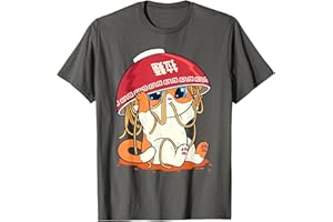 KAWAII RAMEN APPAREL CO. Kawaii, Fille Mignonne de l'anime Cat Otaku, Cadeau de T-Shirt