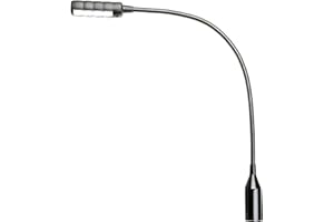 Adam Hall Stands SLED 1 ULTRA XLR 4-4-pin XLR Gooseneck Light with 4 COB LEDs