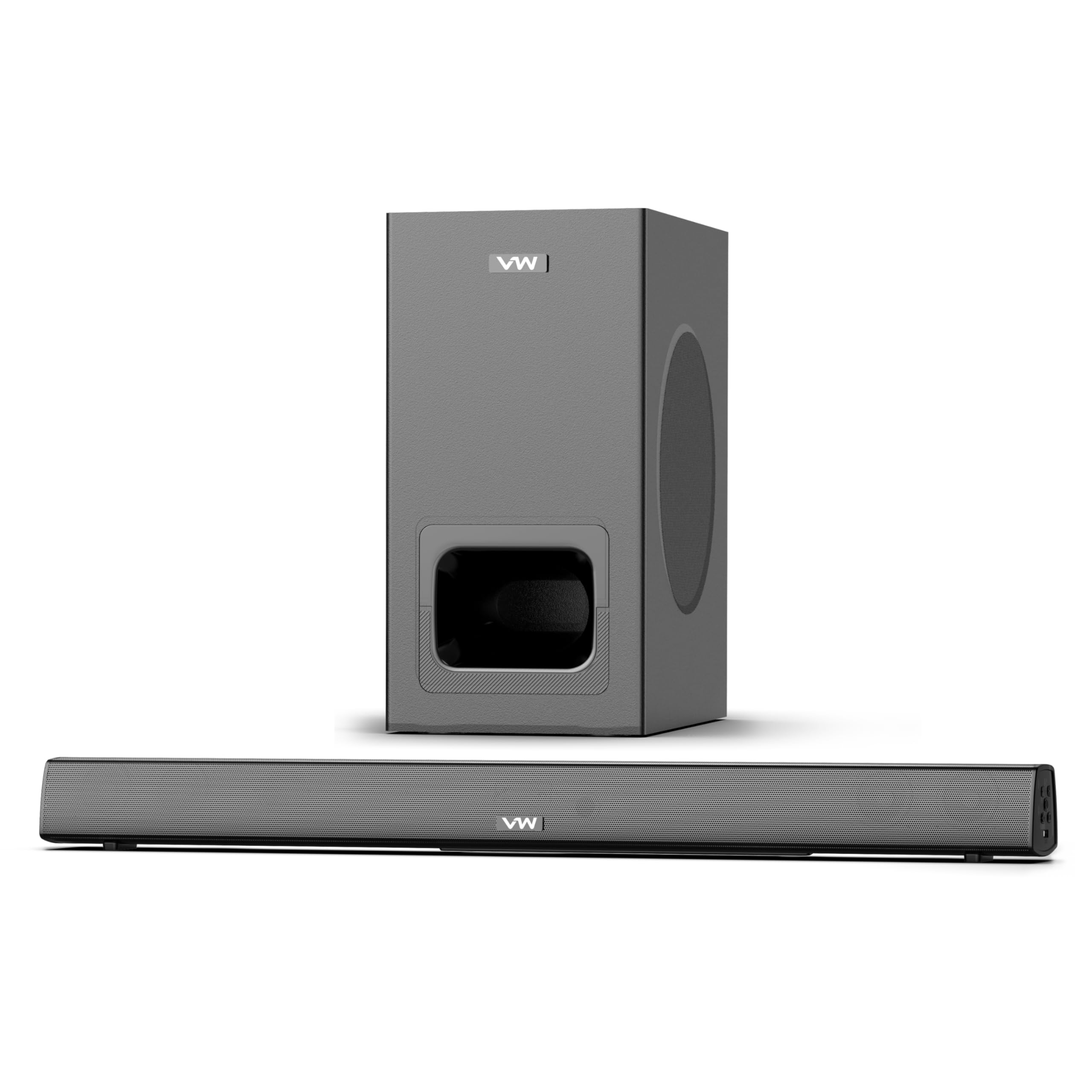 VW Sonic Bar Review: Powerful 120W Soundbar with 2.1 Channel Home Theatre and Wired Subwoofer
