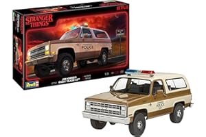 Revell 07724 1985 Chevrolet K5 Blazer : Stranger Things Échelle 1:25 Kit de Maquette en Plastique Non construit/Non Peint
