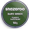 Snazaroo Classic Face Paint, 18ml, Dark Green
