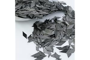 Diamantformade kolfiberflingor ark, 1 000 g höghållfast hackad tråd smidd skuren kort fibertråd
