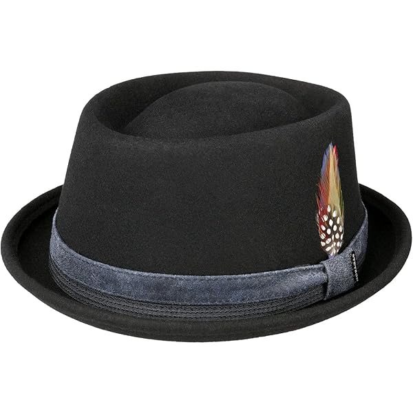 Cappello Stetson Pork Pie In Lana - Uomo, Stile Casual, Idrorepellente