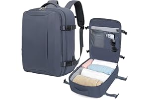 LOSSGA Sac a Dos Voyage Cabine Avion Valise Cabine 45x36x20 pour Easyjet Bagage Cabine Sac de Voyage Sac Voyage Cabine Sac pour Easyjet 45x36x20 Sac à Dos Femme Homme