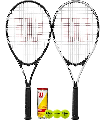 Wilson Matchpoint Tennis Racket Twin Set With Wilson Advantage