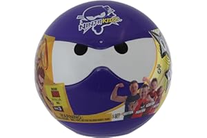 blip toys 61193 Mini Ball Offical Kidz TV Merchandise Includes 2 Mystery Ninja Figures and Mission Card