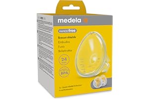 Medela coppe per il seno Hands-free, 2 coppe per il seno, senza BPA, accessori per tiralatte Hands-free, accessori per coppe raccoglilatte Hands-free