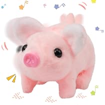 Cerdo De Peluche Interactivo Con Sonido Y Movimiento – Juguete Electrónico Que Camina, Resopla Y Mueve La Cola, Para Niños De 3+ Años