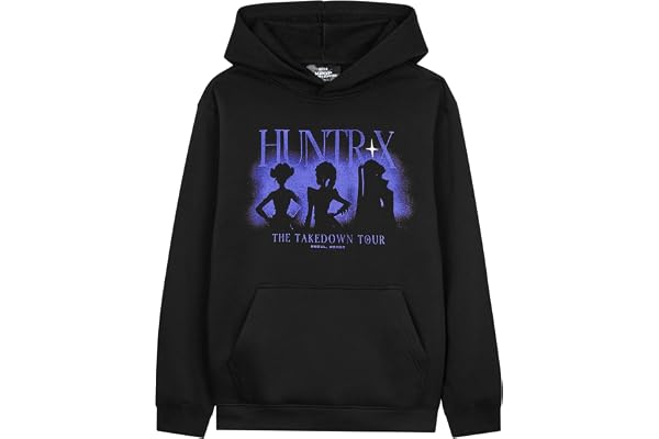 KPop Demon Hunters Officiel Sweat a Capuche Fille, Hoodies Cosy, Chaud Cadeau pour Filles et Ado
