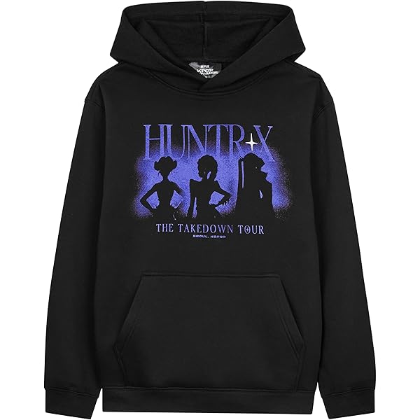 Sweat-shirt à Capuche Kpop Demon Hunters Unisexe Pour Enfants - Manches Longues, Poche Kangourou - Sportif Décontracté