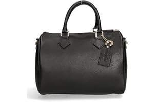 Chicca Borse Borsa Donna a Mano Pelle con Tracolla Bauletto
