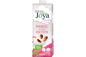Joya Protein Almond, 10 x 1L - Pflanzliche Milchalternative, proteinreich, vegan, milchfrei, laktosefrei, 0% Zuckerzusatz, milchfreie Alternative