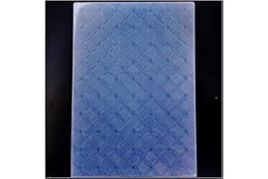 Kwan Crafts Formato A4 Griglia Netta Plastica Goffratura Cartelle per Carta Fare Scrapbooking e Altri Artigianato Carta 3040243