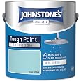 Johnstone's - Bathroom Paint - Blue Shore - Mid Sheen Finish - Stain ...