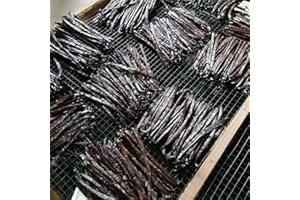 VANILL'EPICES 20 vainas de vainilla Bourbon de Madagascar (12-14 cm) – Calidad Gourmet | Vainas enteras naturales ricas en aroma y sabor intenso para repostería y cocina