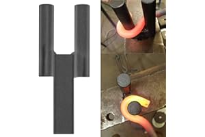 SIXCOW Blacksmith Hardy Anvil Tool 7/8" Hardy Turning Bending Forge Scrolling Twisting Tool Blacksmith Anvil Bending Fork