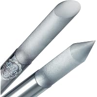 Nagelpflege-Set: 10 Nagelfeilen + Nagelhautschieber | Edelstahl, Für Maniküre & Pediküre
