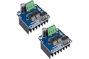 DORHEA 2 Pcs BTS7960 DC-Schrittmotortreibermodul 43A Strombegrenzungssteuermodul H-Brücke PWM Smart Car Board Kompatibel mit Ar duino Raspberry Pi Smart Car
