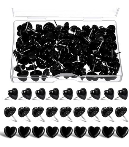 100 stuks kaarten, prikspelden, meerkleurige punaises, kaartnaalden