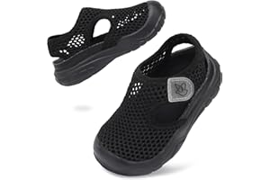 JIASUQI Toddler Sandals Boys Girls Wid Barefoot Water Sandals Kid Lightweight Water Shoes for Beach Swim