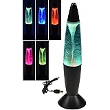 Lampe décorative Tornado - 37 cm - Éclairage LED et changement de couleur - Fonctionnement sur USB 5 V = ou pile 3 x AA
