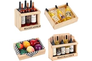Naletie Botellas De Vino En Miniatura, Vino De Casa De Muñecas Botellas, Mini Botellas De Bebidas, Miniatura De Casa De Muñecas Botellas De Vino, Mini Botellas De Vino, Estilo Aleatorio