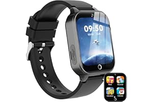 kaacly Kids Smart Watch-Smart Watch for Kids Boys Girls Birthday Gift (Dark Grey)