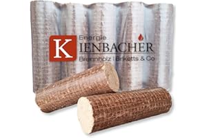 30 kg Nestro Brikett im Paket TOP Hartholzbriketts aus Buche/Eiche Kamin Ofen Heizen Holz Gluthalter Brennholz Ofenbriketts Kaminbriketts Premium Öko Holzbriketts (3 x 10 kg) | Energie Kienbacher