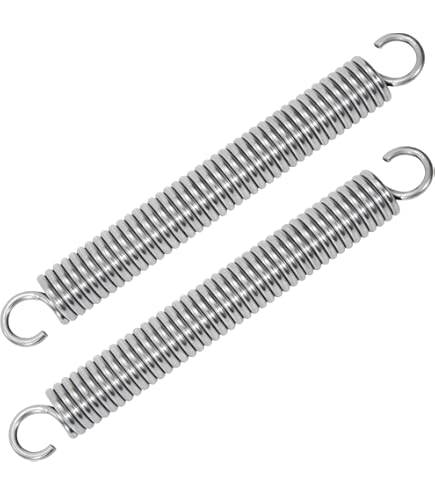 Ressort De Traction Acier Inox En Acier GUNGY 50mm Ressorts Tension Avec Crochets En Acier Inoxydable Diametre Du Fil 1 6mm Exterieur 10mm Force 7 9kg Ressort De Traction Extérieur