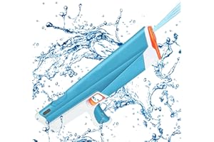 SUNSHINE SMILE Wasserpistole Elektrisch,Water Gun für Kinder und Erwachsene,Hohe Kapazität Elektrische Wasserpistole,Wasserpistole mit Großer Reichweite,Spritzpistolen Spielzeug für Sommer Garten Pool Strand