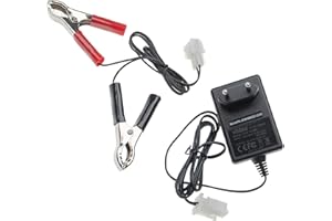 vhbw alimentatore universale per varie batterie da avviamento per robot tosaerba e.g. compatibile con Honda, Briggs Stratton, ecc. - Adattatore AC/DC