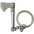 Eillwin Viking Rune Axe Keyring Vintage Perfect Amulet Keychain Gift for him