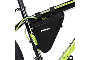 docooler Borsa Bicicletta Triangolo Tessuto di Oxford 18 * 18 * 4cm Borse da Sella per Bicicletta