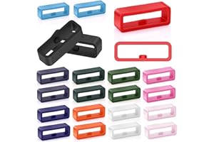 Cobee Correas de reloj correa correa soporte de retención de anillo de aro de retención correa de reloj de repuesto de silicona para relojes deportivos inteligentes