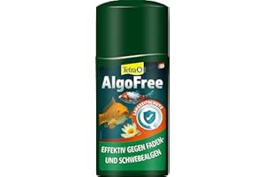 Tetra Pond AlgoFree Schwebealgen- und Fadenalgenvernichter, bekämpft langfristig grünes Wasser im Gartenteich, 250 ml